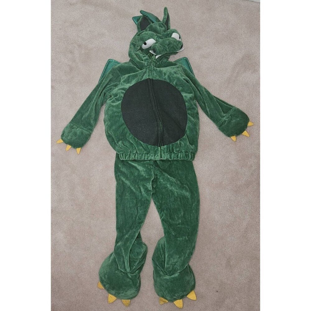 Green Dragon 2 pc Halloween Costume Baby OS Approx 12-24 Months?? Jacket Pants